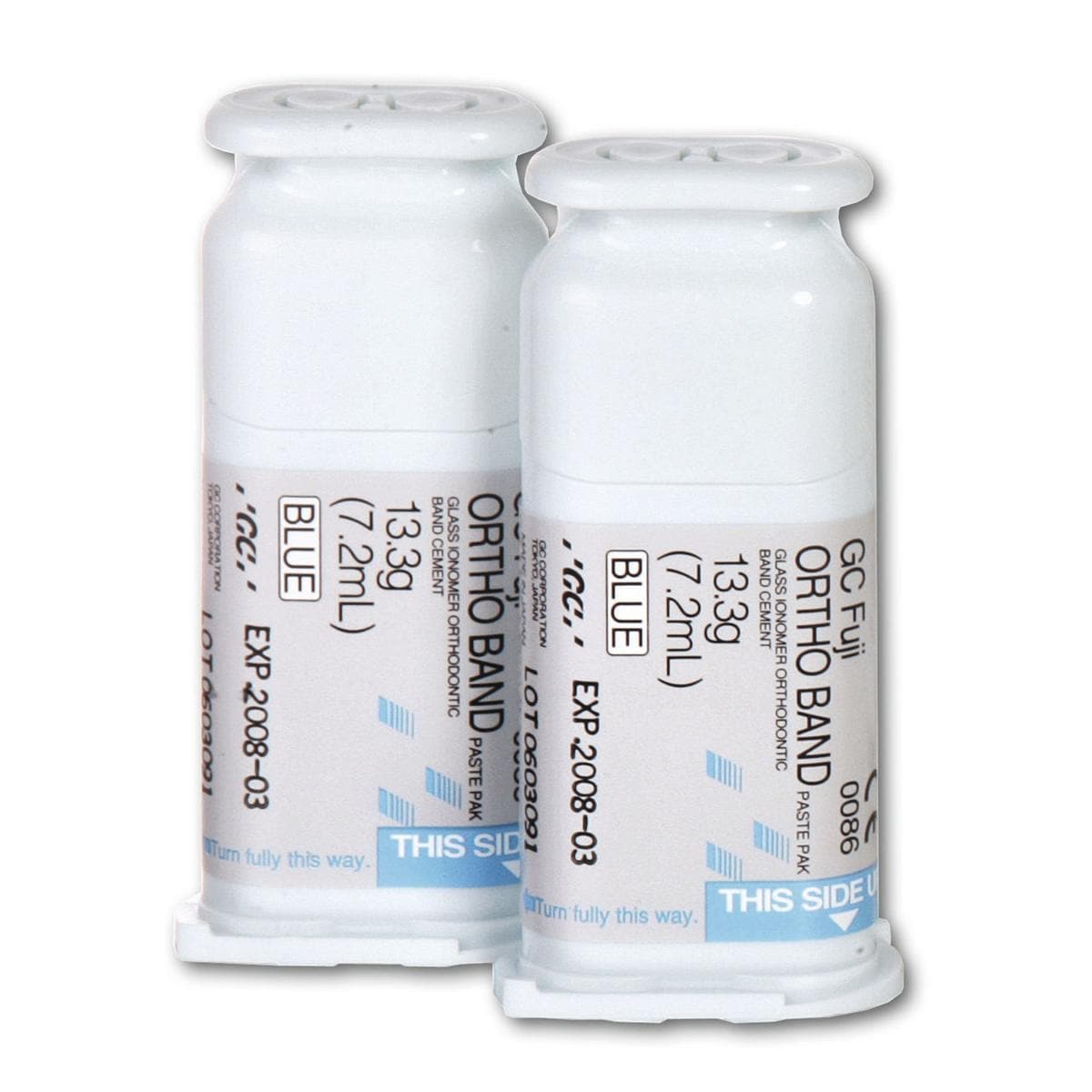 Fuji ORTHO Band Paste Pak - Navulling, 2x 7,2 ml (13,3 g)