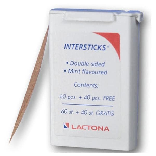 Intersticks - Verpakking, 12x 100 stuks