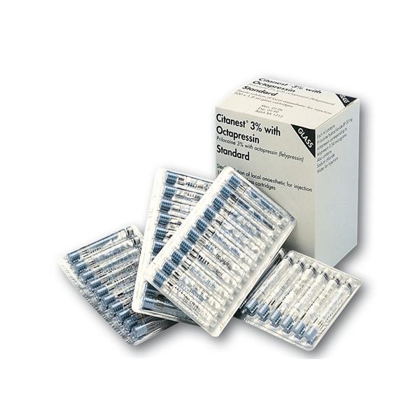 Citanest - Verpakking, 100 carpules
