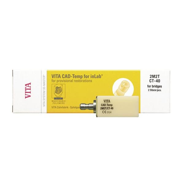 Vita CAD-Temp monoColor CT-40 - 0M1T, 2 stuks