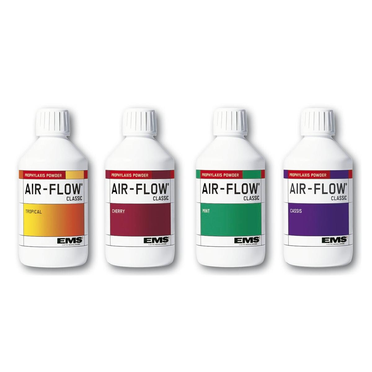 AIR-FLOW poeder assortimentsverpakking Tutti-Frutti - Flesjes, 4x 300 g