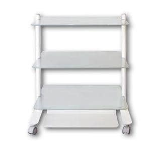 Cart - 79 x 66 x 56 cmInclusief 3 glazen bladen, 60 x 50 cm. F27125 - F27125