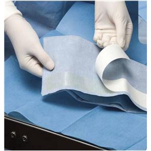 Afdekdoeken met adhesiefstrip - 12.T1371, 100 x 150 cm, 25 stuks