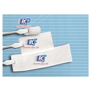 Resorbeerbaar Collageen Plug/Foam/Tape - Tape 2,5 cm x 7,5 cm, dikte 1 mm RCT