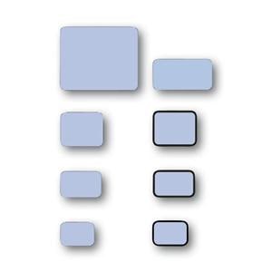 Hygienehoesjes Fosfor sleeves - voor Drr / Gendex - 22 x 35 mm , 250 stuks