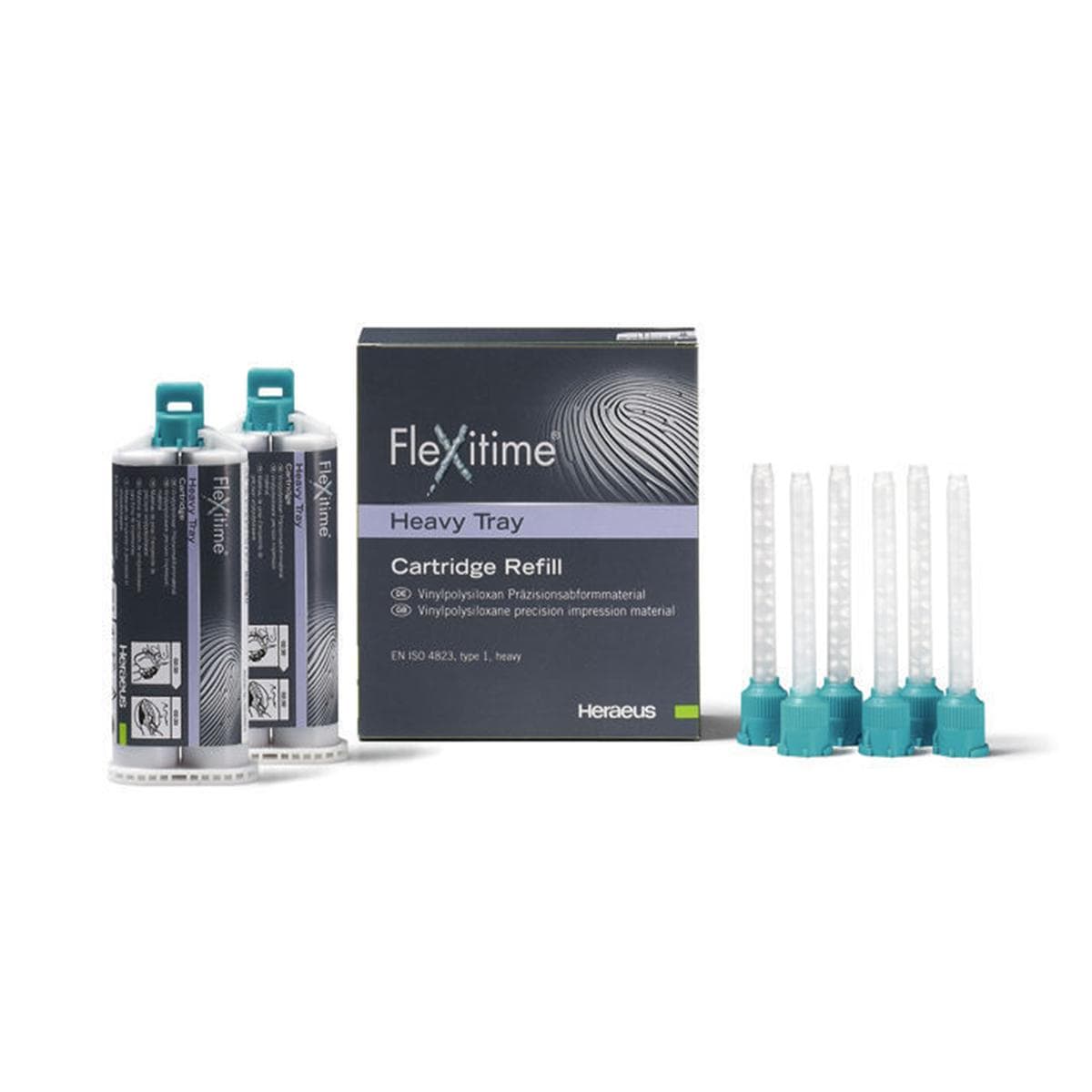 Flexitime Heavy Tray cartridge - 2x 50 ml + tips