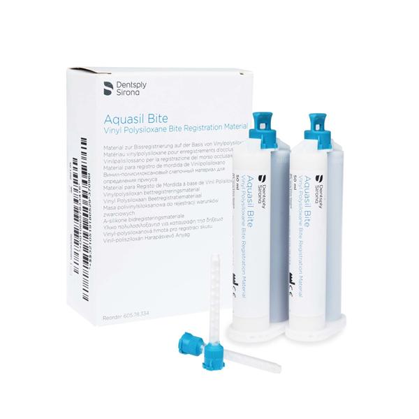Aquasil Bite - Verpakking, 2x 50 ml + mengtips