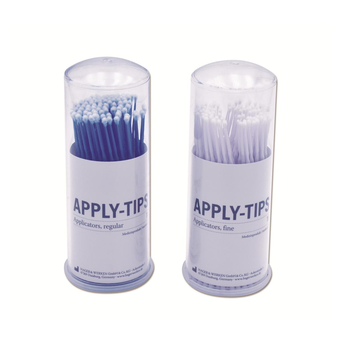 Apply Tips - Regular, blauw , 500 stuks