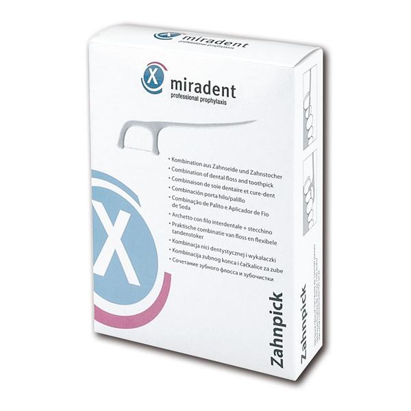 Miradent Tandenstokers - Verpakking, 100 stuks