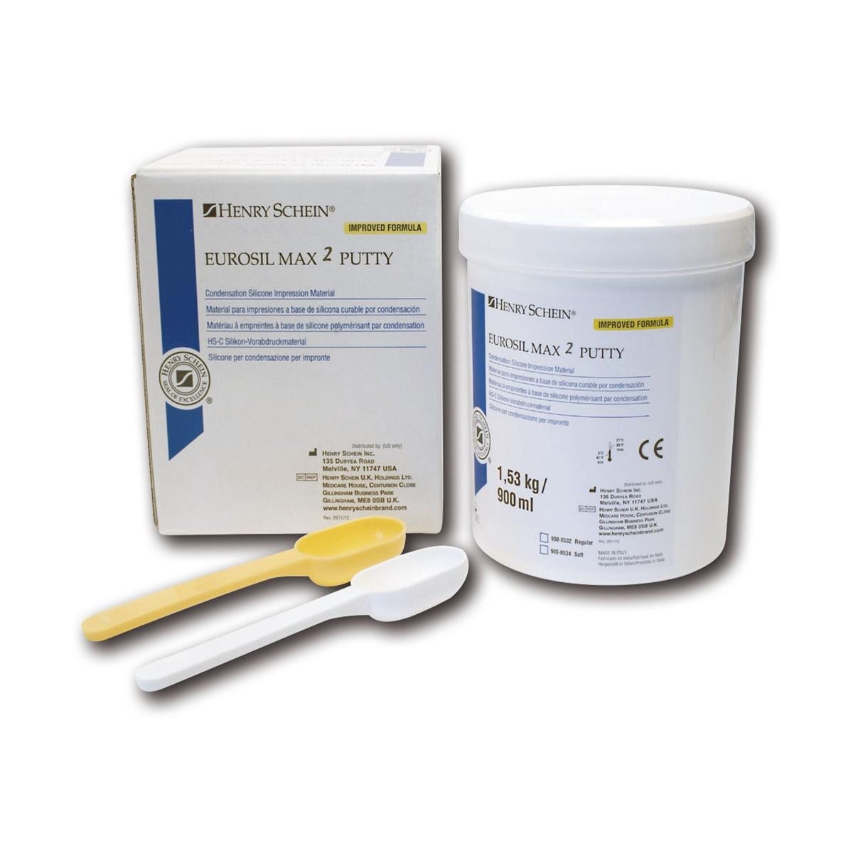 Eurosil Max 2 Putty - Soft, wit