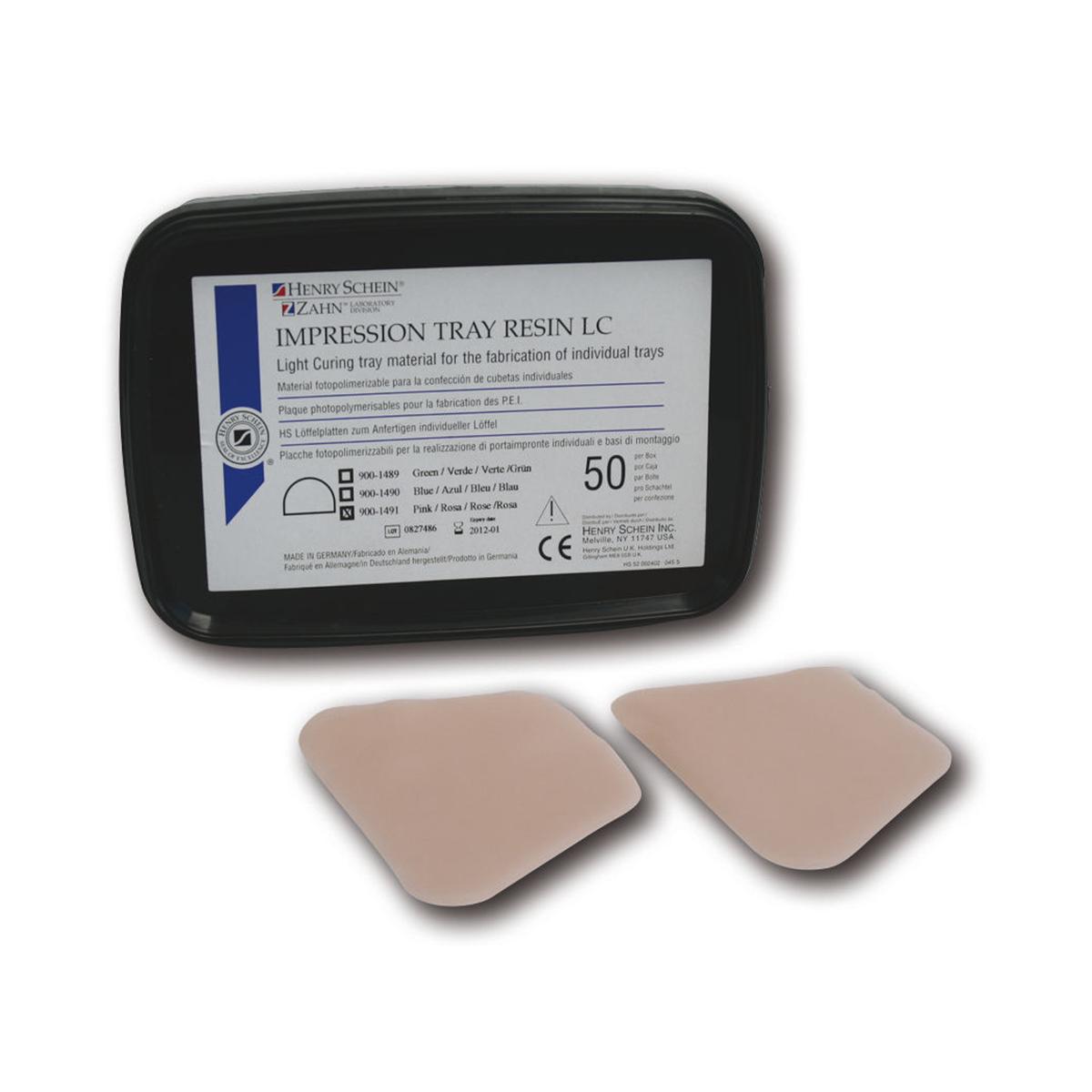 Lepelplaten, Impression Tray Resin LC - Boven, roze