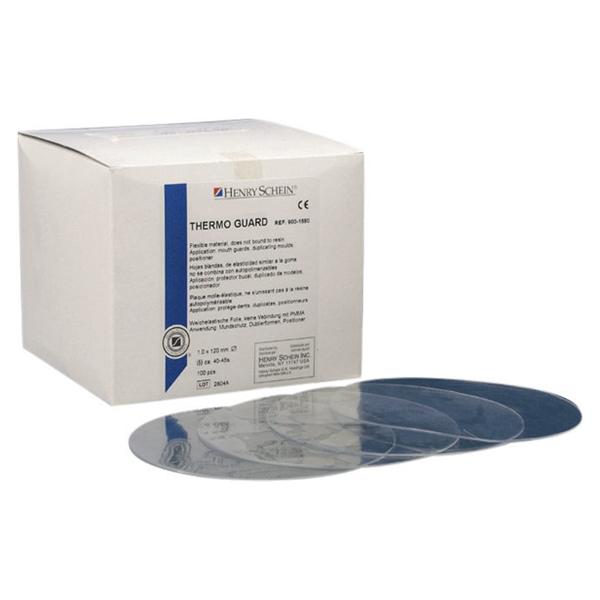 Dieptrekplaten Thermo Guard sheets - rond - 1,0 mm dik - 10 stuks