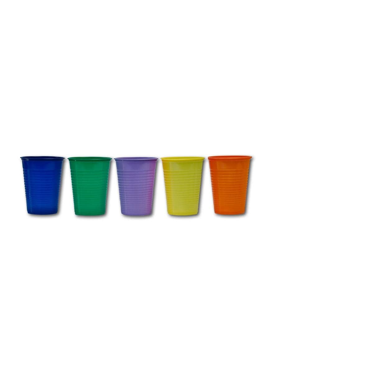 Disposable drinkbekers - diverse kleuren, 3000stuks