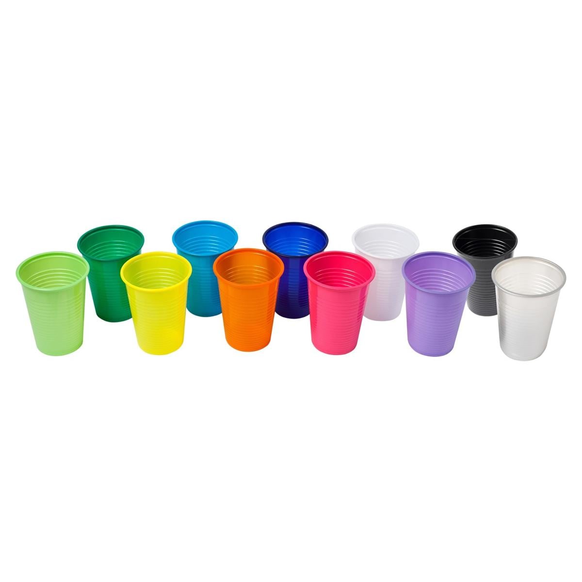 Disposable drinkbekers - diverse kleuren, 3000stuks