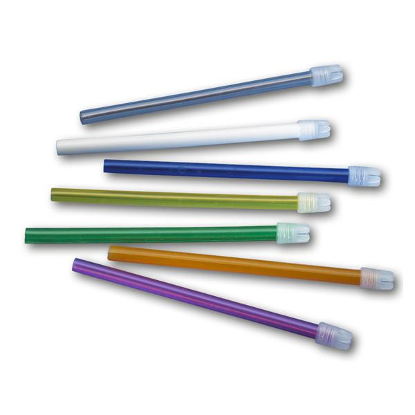 Speekselzuigers Flexibel losse dop - 100 stuks - Transparant