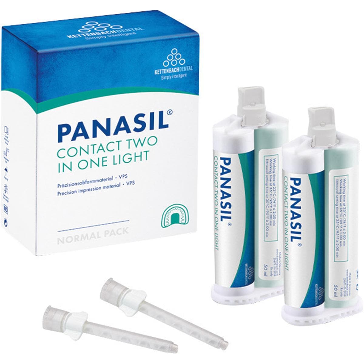 Panasil contact two in one Light - 2x 50 ml en 6 mengtips