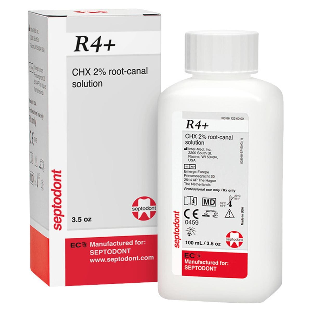 R4+ Chloorhexidine digluconaatoplossing (2%) - Fles, 100 ml