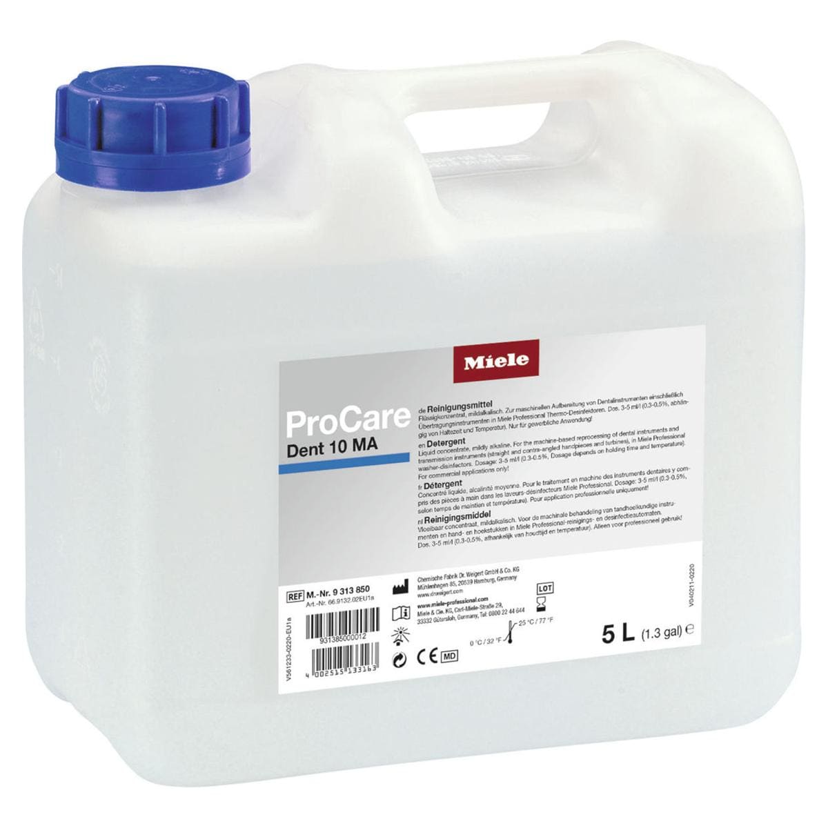 ProCare Dent 10 MA reinigingsmiddel - Can, 5 liter