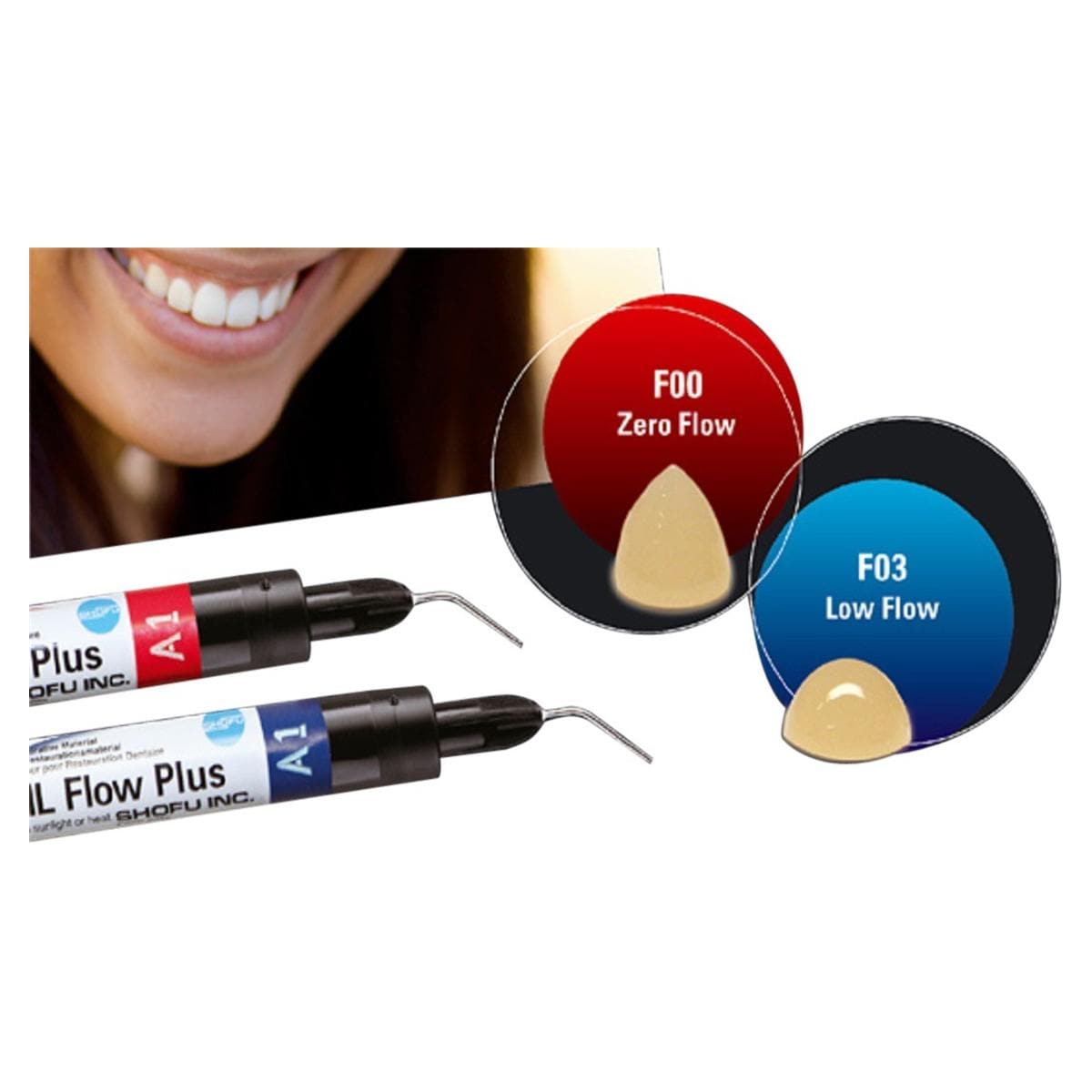 Beautifil Flow Plus - F03, A3O (opaque A3) spuitje 2,2 g