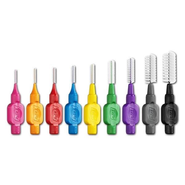 TePe Interdentale ragers origineel - multipack - xx-fijn - rood, � 0,5 mm, 25 stuks