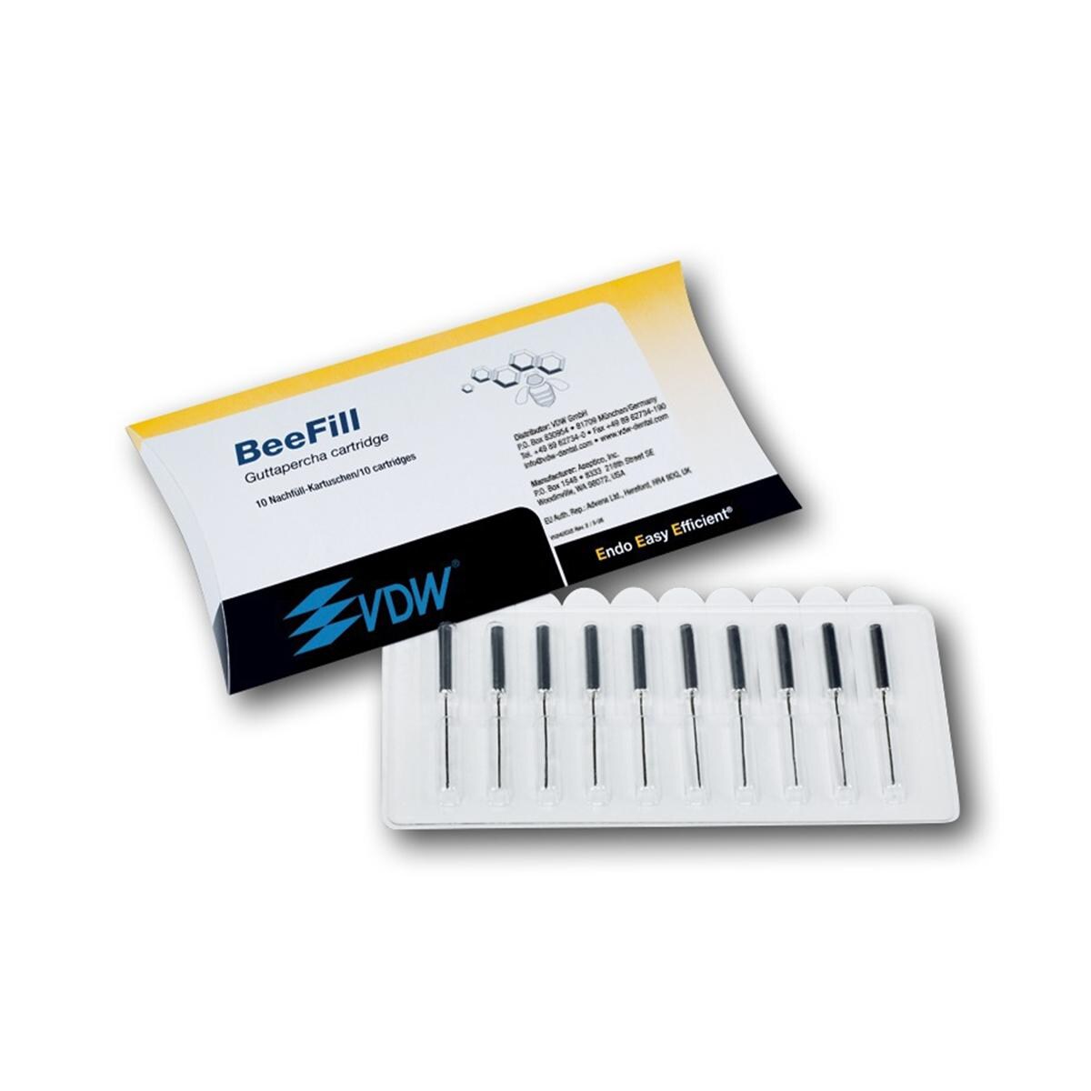 Beefill cartridge - 20G - Ø 0,80 mm 10 stuks