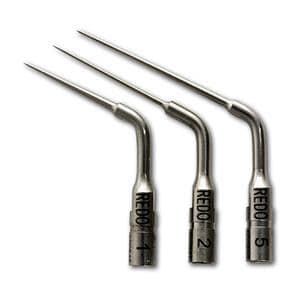 VDW Endo ultrasoon tips REDO - # 1 (kort, edelstaal)