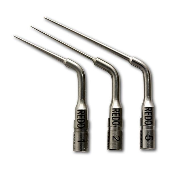 VDW Endo ultrasoon tips REDO - # 1 (kort, edelstaal)