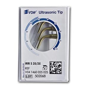 VDW Endo ultrasoon vijlen IRRI S - 21 mm, ISO 25, 4 stuks