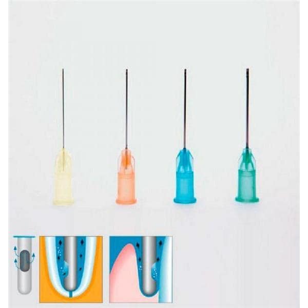 Irrigation Probe spoelnaalden - navulling - REF. 502, 21G -  0,8 mm (groen), 40 stuks