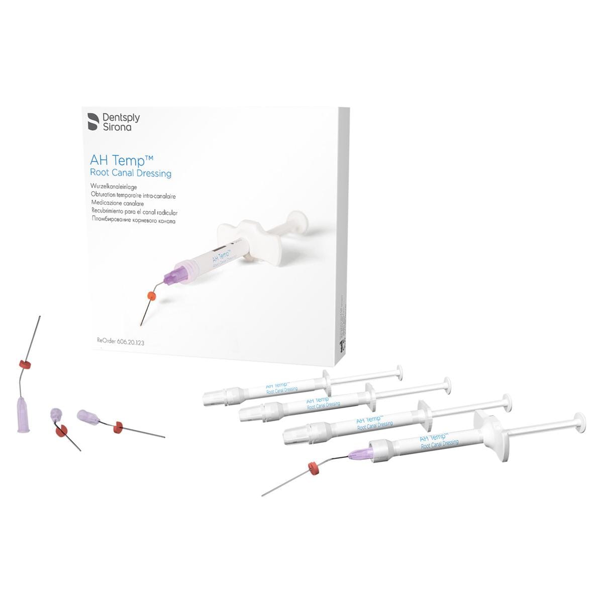 AH Temp - Kit - 4 spuiten à 0,75 ml, 20 applicatiecanules