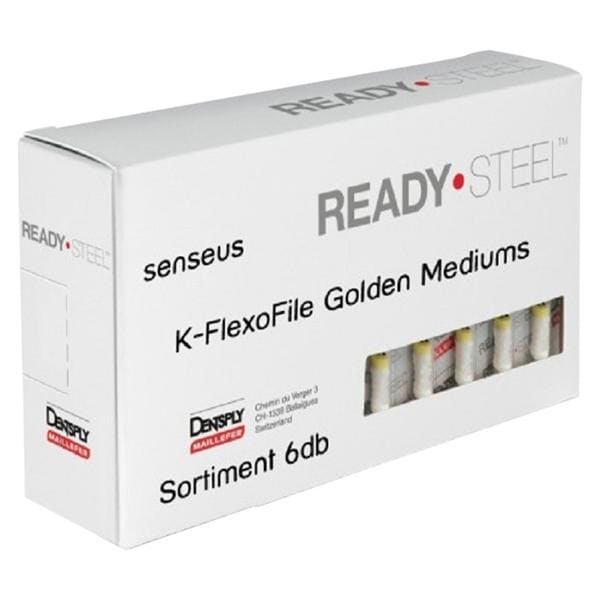 Golden Medium K-Flexofile - 21 mm, ISO 12 - 37, 6 stuks