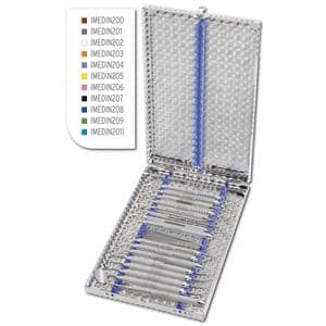 IMS Infinity DIN Cassette voor 20 instrumenten - Blauw IMEDIN208