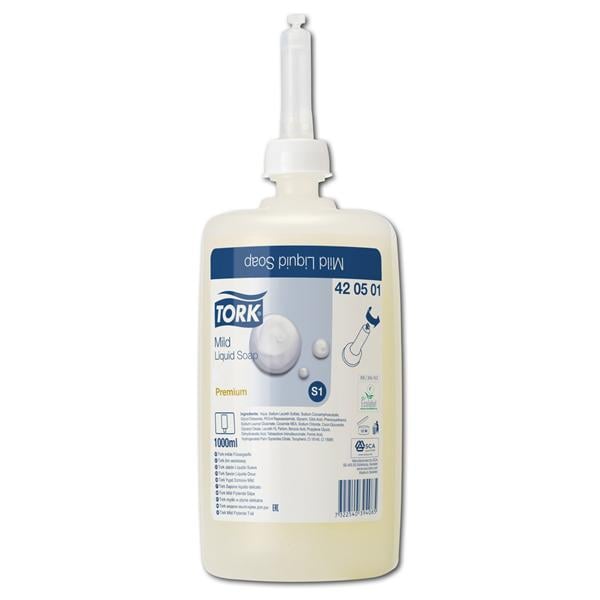 Tork Liquid - Fles, 1 liter Mild