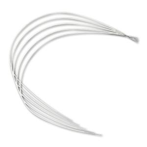 Draad Tooth Tone Coated RVS Full vorm, rond - 8000-802, Boven, .014" - 10 stuks