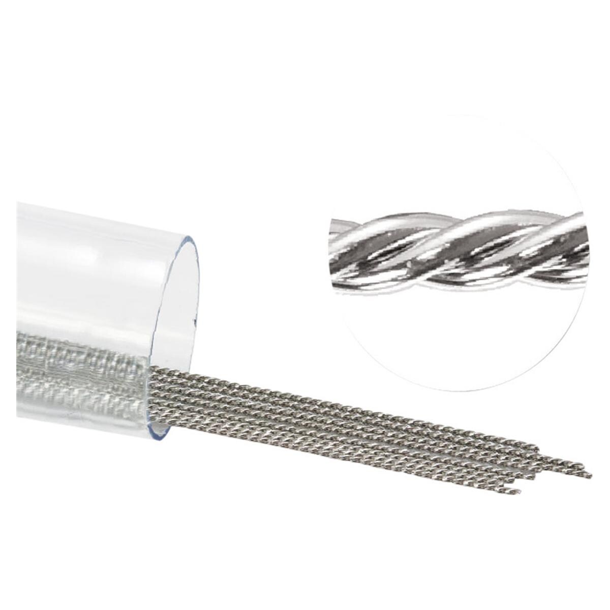 Draad TruForce RVS 3-strand Twist - 705-106, Ø .0155", rol 75 meter