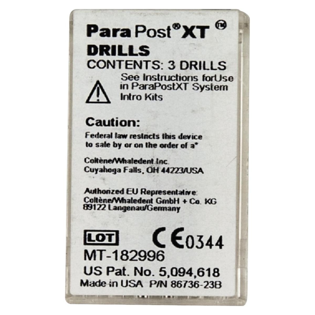 ParaPost XT boor - navulling - Bruin, size 3 (Ø 0,90 mm), 3 stuks