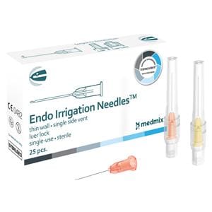 Transcodent Endo Irrigation Needles (1-zijdig) - Geel - 30G, 0,3 x 25 mm, 25 stuks