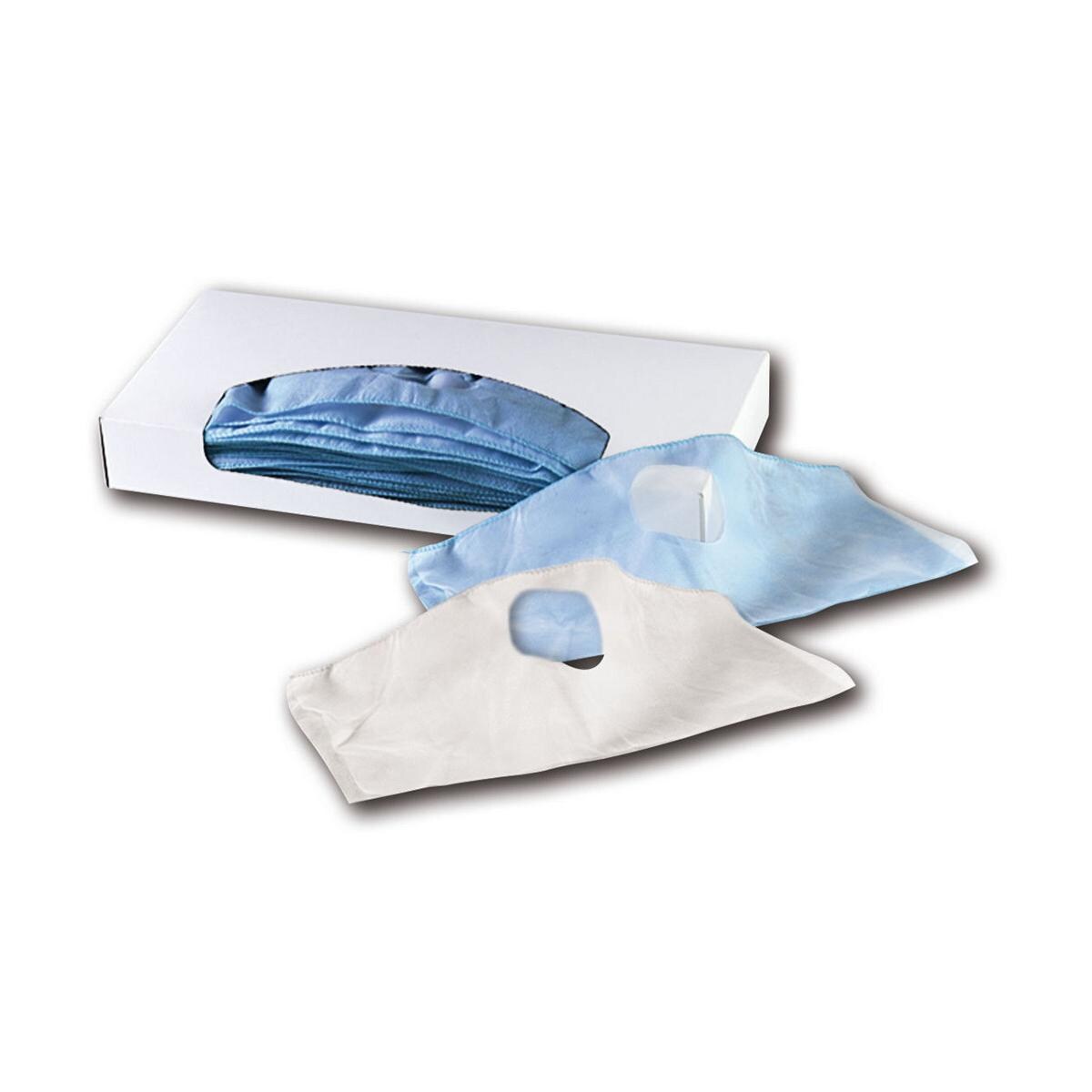 Prosafe Facedrape gezichtsbescherming - wit, 50 stuks