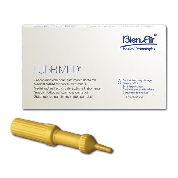 Lubrimed smeerpatronen - Verpakking, 6 stuks