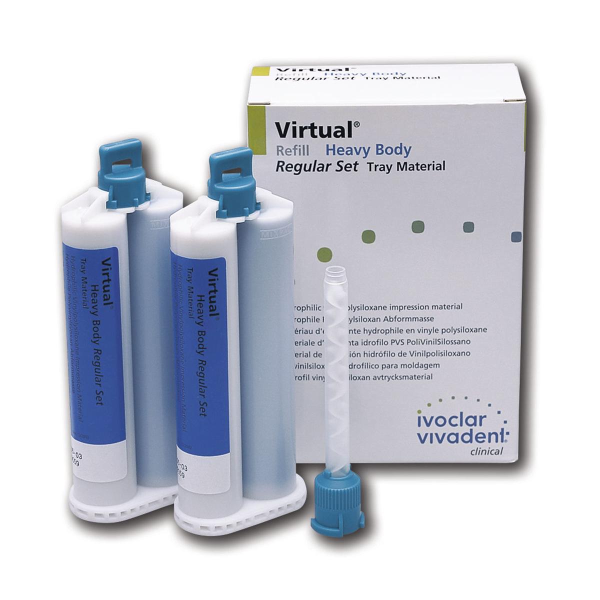Virtual Heavy Body - Regular, 2 x 50 ml en 6 mengtips