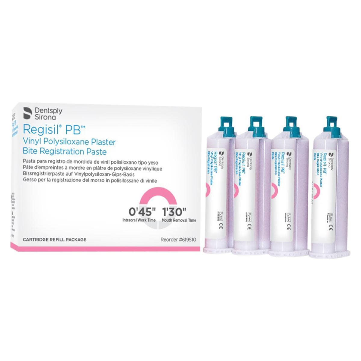 Regisil PB - 4 x 50 ml en 12 mengtips