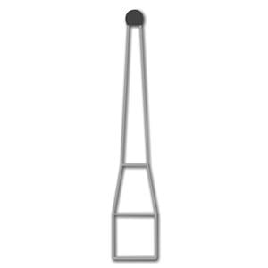 Hardmetaalboren - 0,5 - FG, ISO 006, 10 stuks