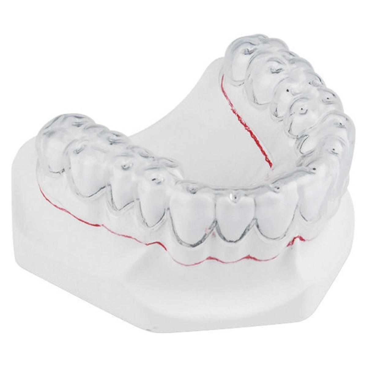 Bioplast transparant, 125 x 125 mm - Dikte 3 mm, 10 stuks
