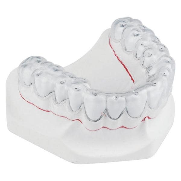 Bioplast transparant, 125 x 125 mm - Dikte 3 mm, 10 stuks