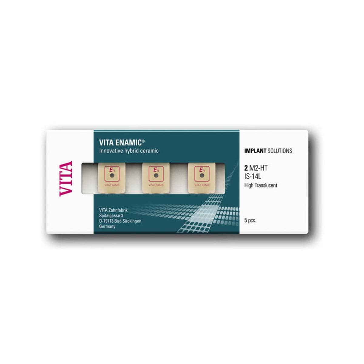 VITA Enamic Implant Solutions (IS) - IS-16L HT 2M2 - 2M2