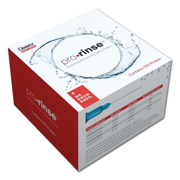 ProRinse irrigatienaalden - 23G,  0,63 mm, 40 stuks (licht blauw)
