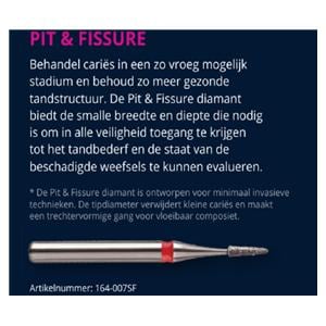 NeoDiamond FG 164 conisch spits - 164/016, medium (blauw)