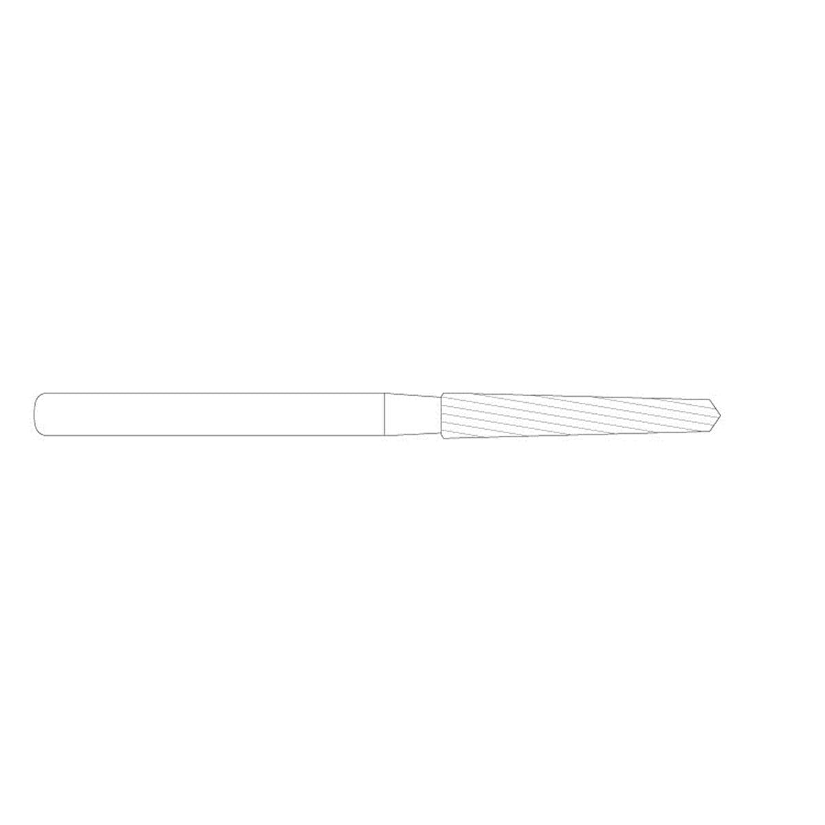 NeoBurr Surgical FG Lindemann - FG TC 161, ISO 016