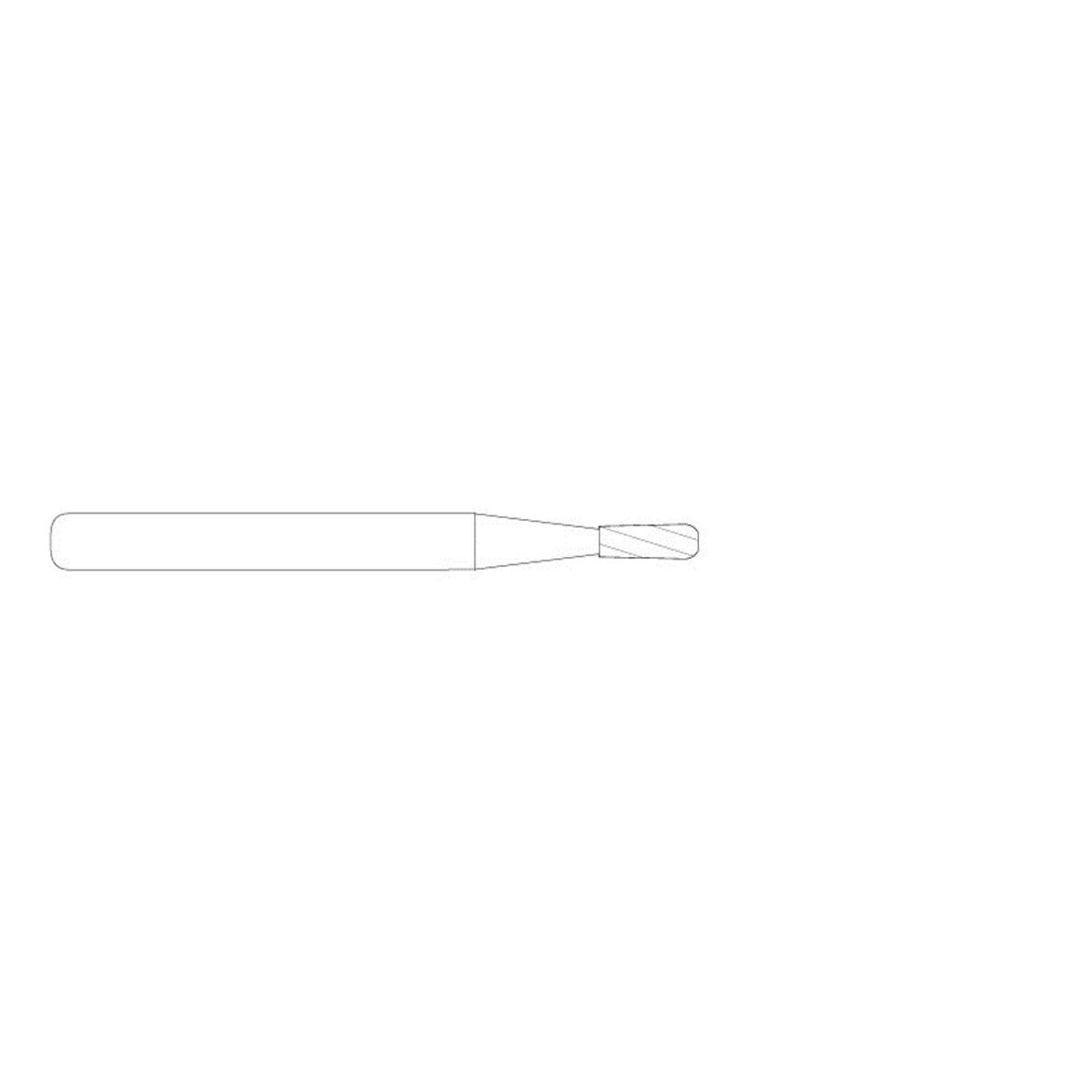 NeoBurr FG TC amalgaamverwijderaar - FG.TC 245SS, ISO 008