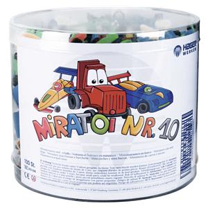 Miratoi Nr. 10 - mini auto's en bootjes - Verpakking, 100 stuks